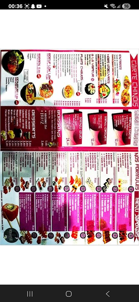 O' Crousti D'Asie. - Menu Image 2